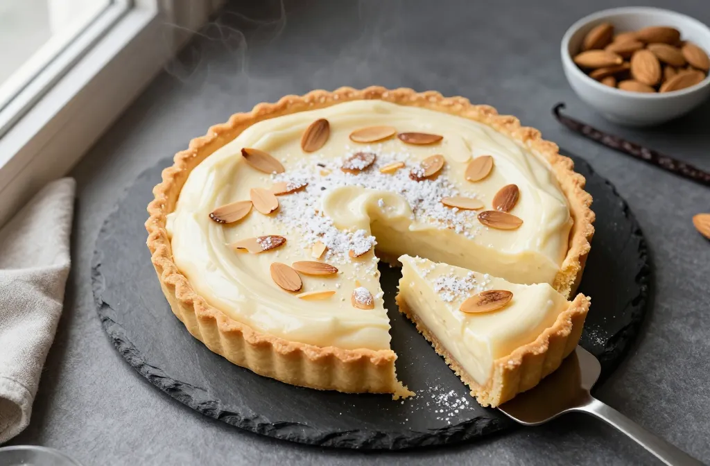 Keto Vanilla Almond Tart That Tastes Like a Cheat Day