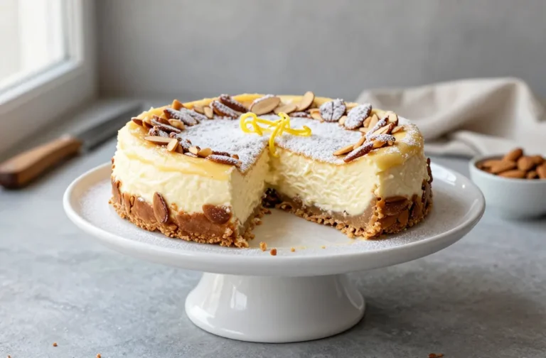 Keto Italian Almond Cheesecake That Tastes Like Magic