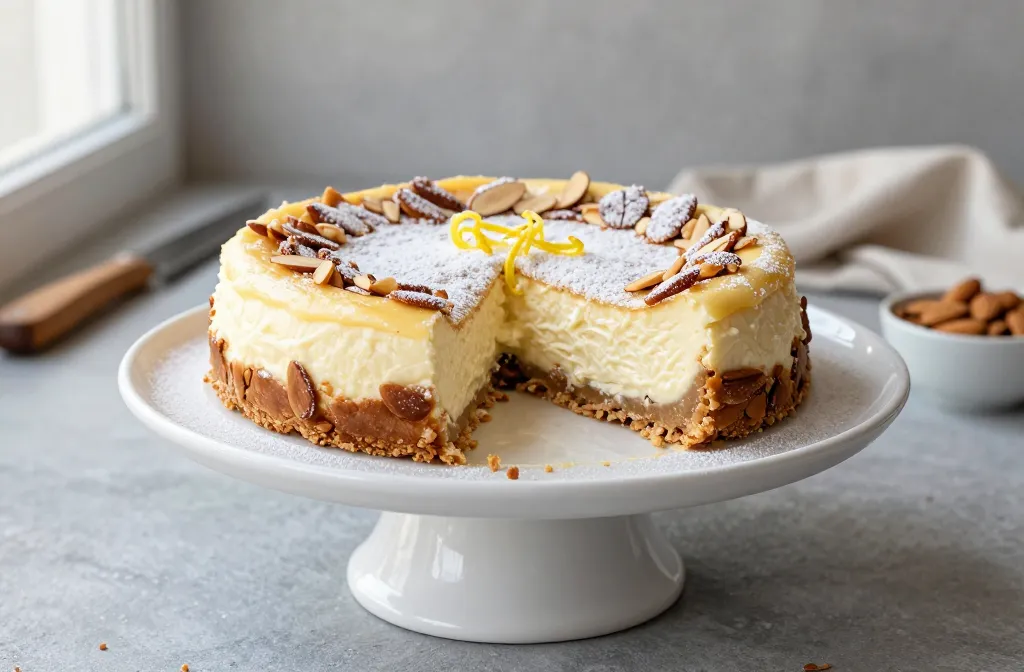 Keto Italian Almond Cheesecake That Tastes Like Magic