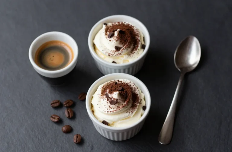 Keto Espresso Ricotta Cups That Taste Like Tiramisu
