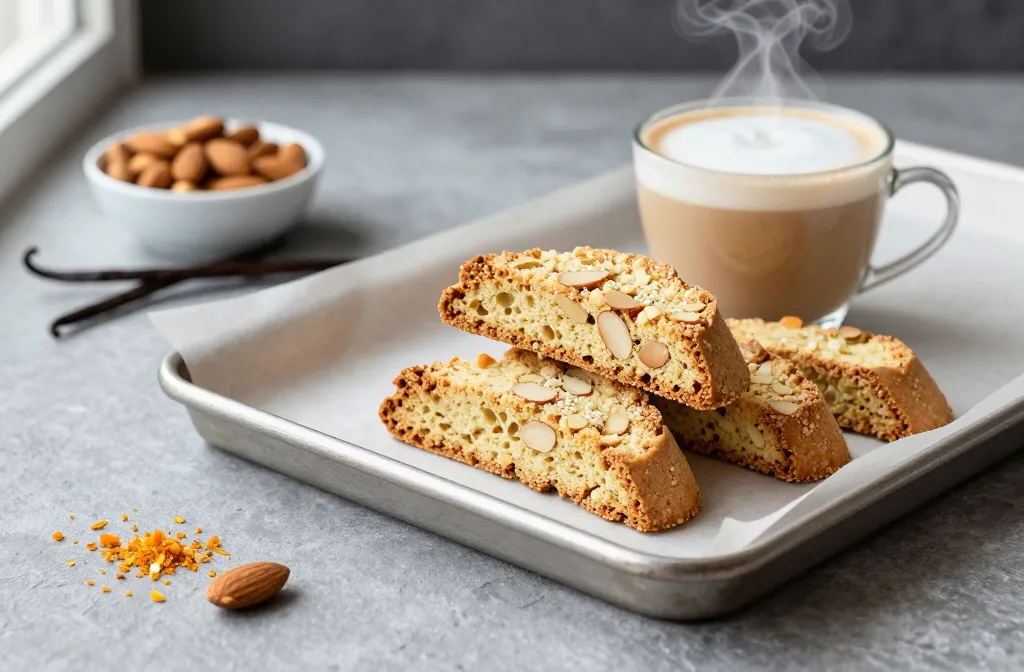 Keto Vanilla Almond Biscotti That Stay Crunchy All Week