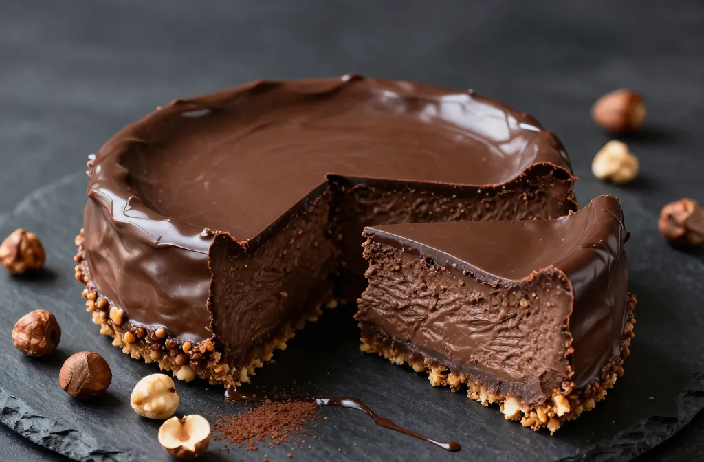 Keto Hazelnut Chocolate Cheesecake That Feels Illegal
