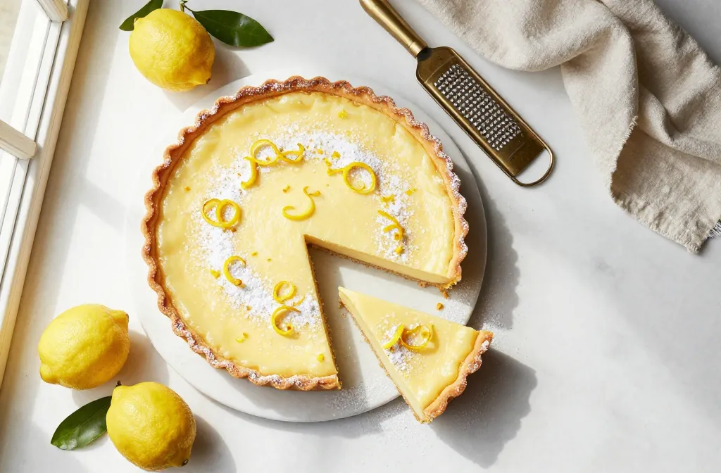 Sugar-Free Italian Lemon Ricotta Tart That Actually Slaps