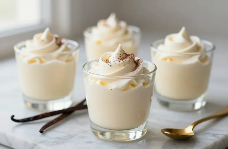 Low-Carb Mascarpone Vanilla Cups That Taste Like Clouds