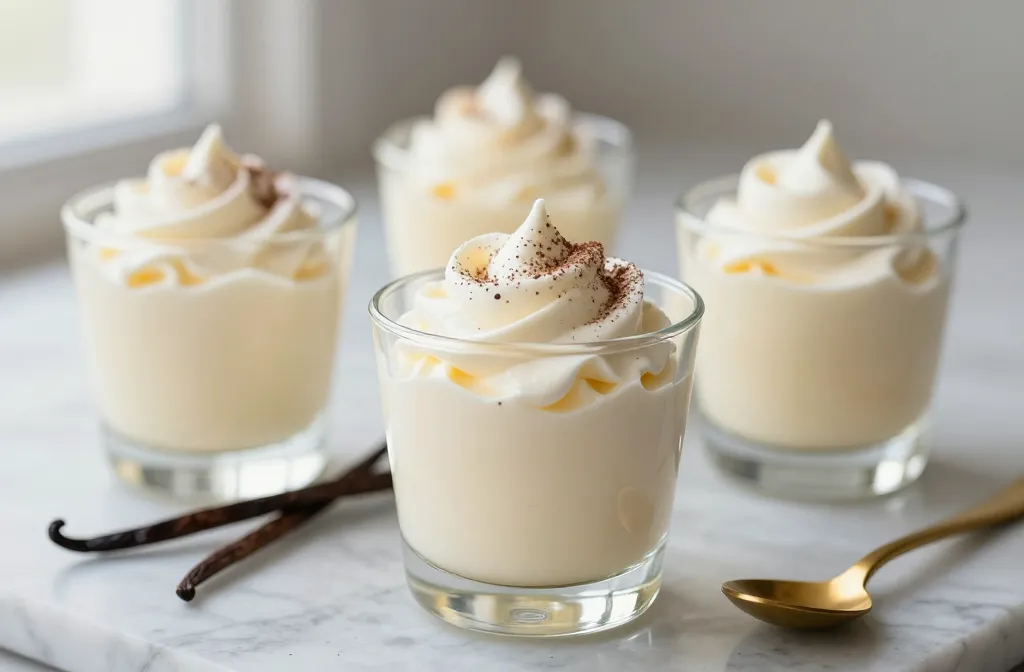 Low-Carb Mascarpone Vanilla Cups That Taste Like Clouds