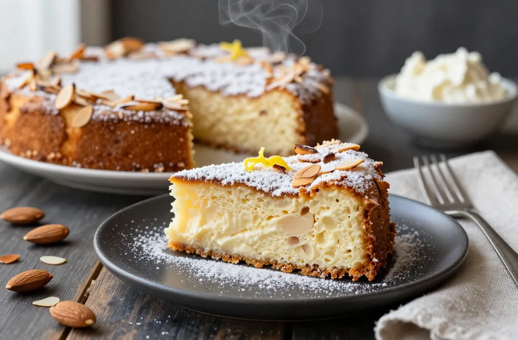 Keto Italian Almond Ricotta Cake That Melts in Your Mouth
