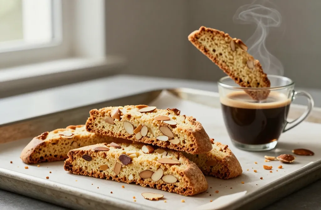 Crispy Almond Flour Italian Almond Biscotti Masterpiece