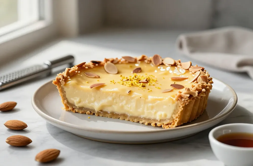 Keto Italian Almond Cream Pie That Tastes Like Magic