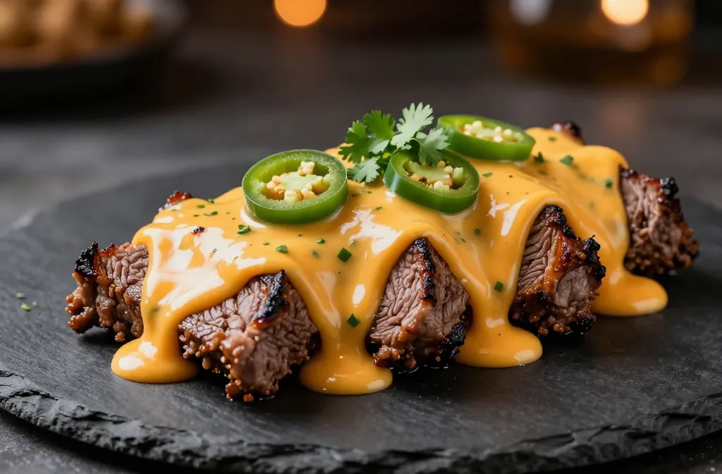 Keto Queso Smothered Beef Weeknight Game Changer
