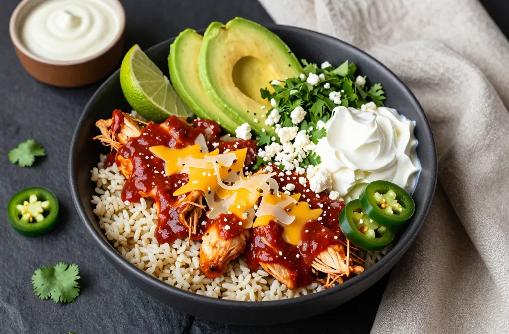 Keto Chicken Enchilada Bowls That Slap Without Carbs