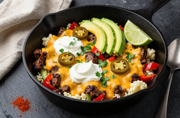 Cheesy Keto Taco Skillet That Crushes Cravings Fast