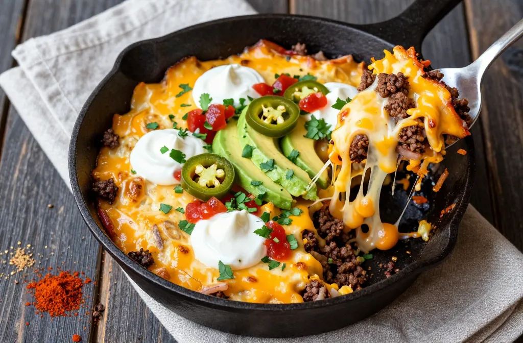 Keto Cheesy Taco Casserole That Slaps Without Tortillas