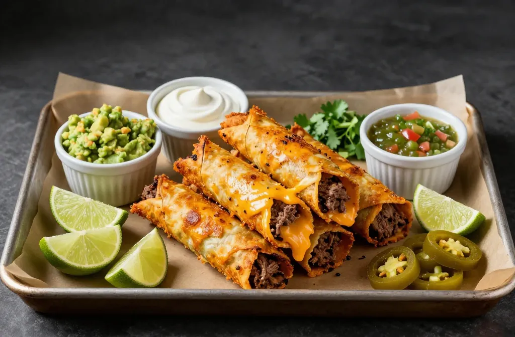 Crispy Keto Beef & Cheese Taquitos You’Ll Crave