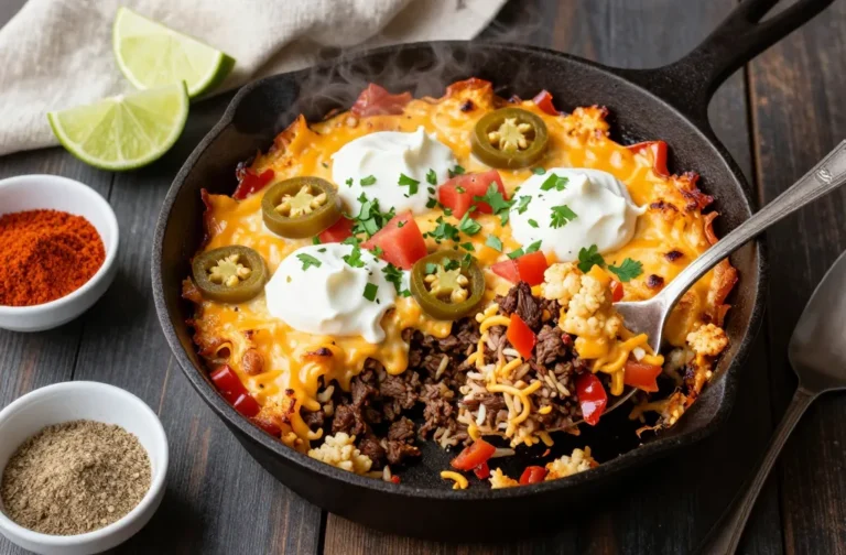 Keto Mexican Ground Beef Casserole That Taco Tuesday Needs