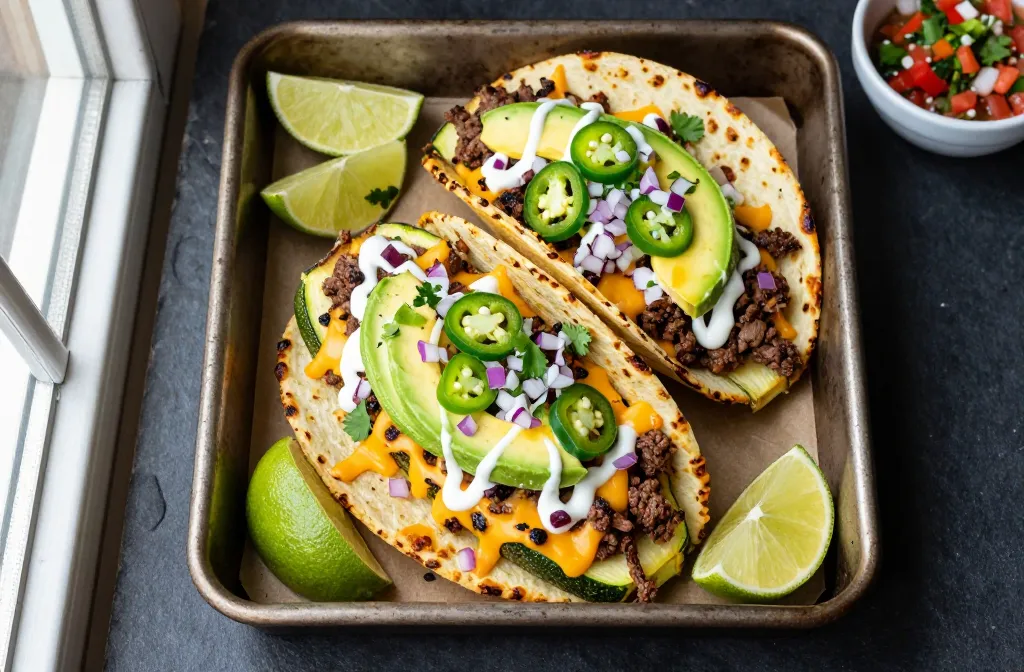 Cheesy Keto Taco Stuffed Zucchini You’Ll Crave Tonight