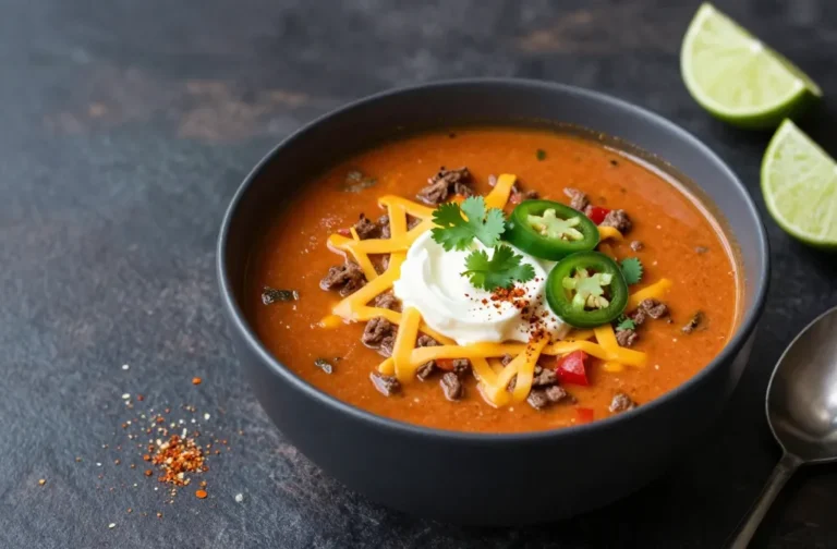 Keto Creamy Taco Soup That Tastes Like a Cheat Meal