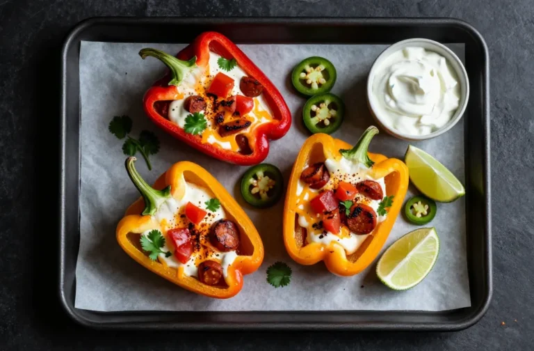 Keto Spicy Chorizo Stuffed Peppers That Seriously Slap