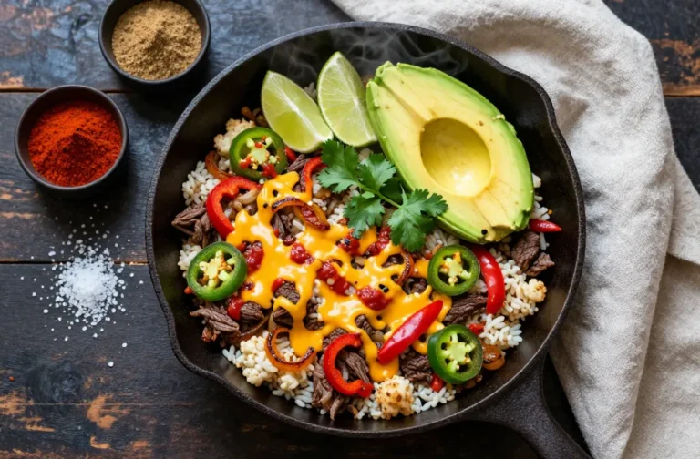 Keto Mexican Beef & Cauliflower Skillet That Slaps