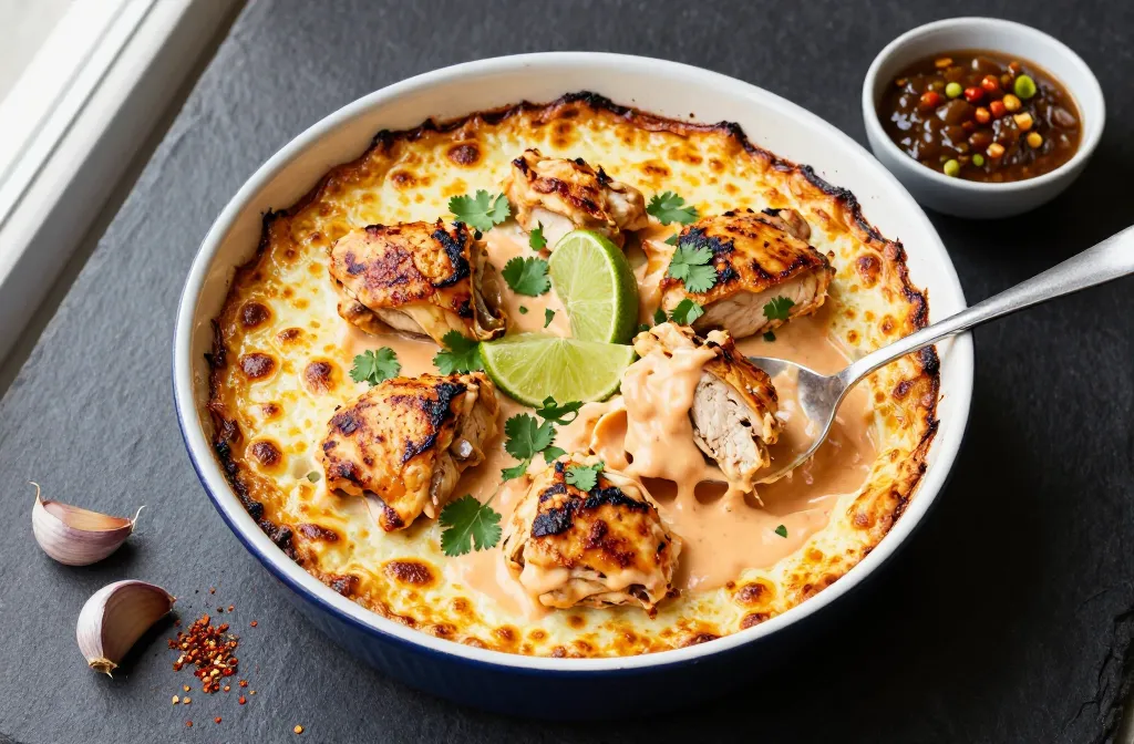 Keto Creamy Chipotle Chicken Bake Weeknight Showstopper