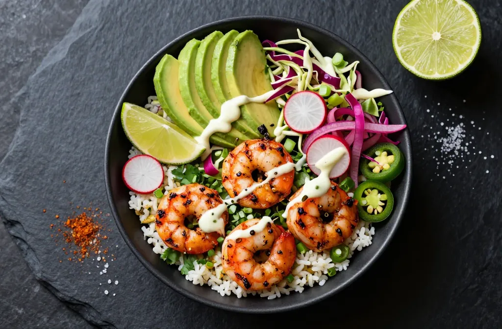 Keto Spicy Shrimp Taco Bowls That Bring the Heat