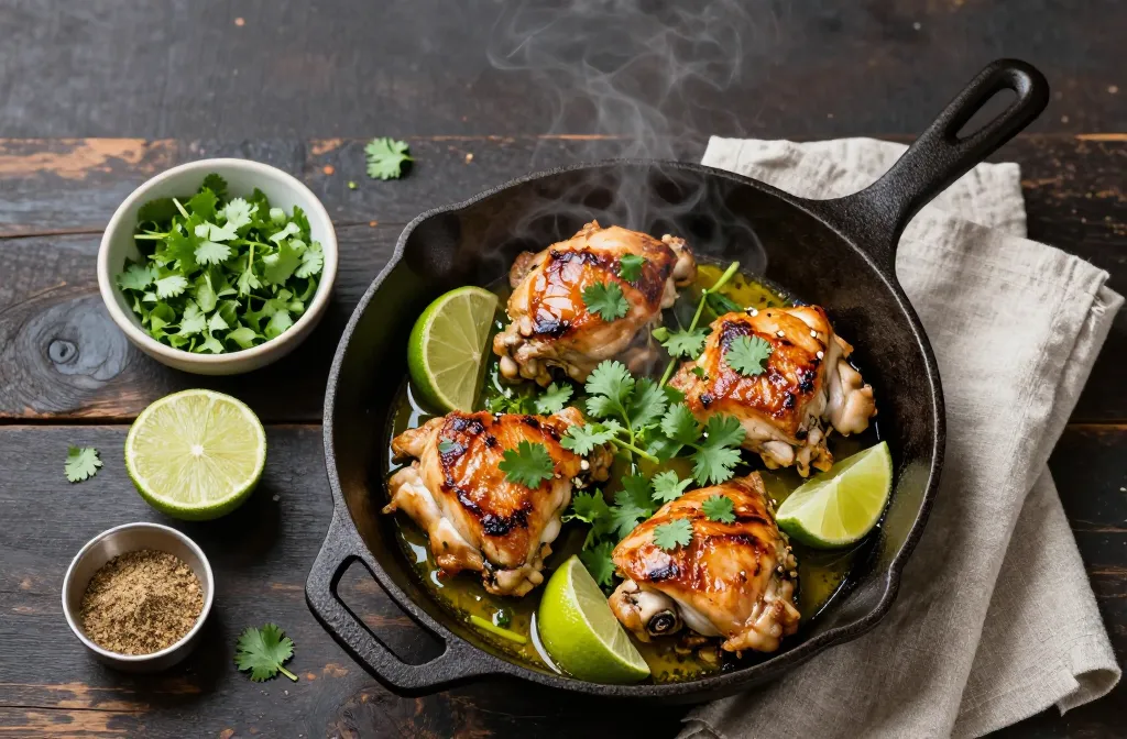 Keto Cilantro Lime Chicken Skillet That Slaps Tonight