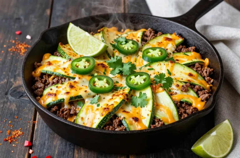 Keto Mexican Taco Zucchini Bake That Slaps Tonight