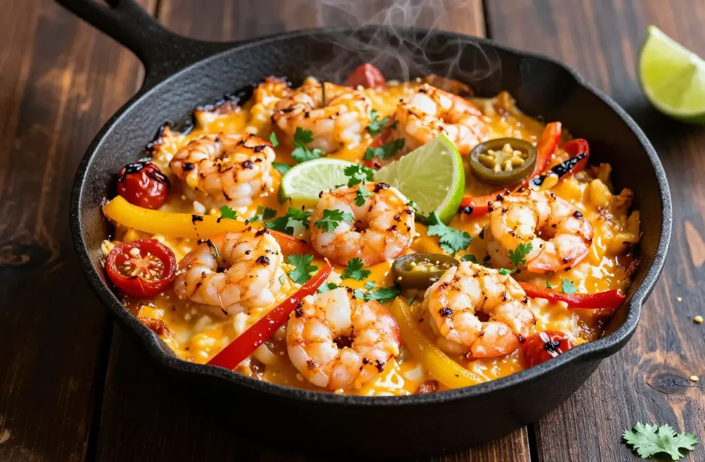 Keto Cheesy Mexican Shrimp Bake That Slaps Tonight