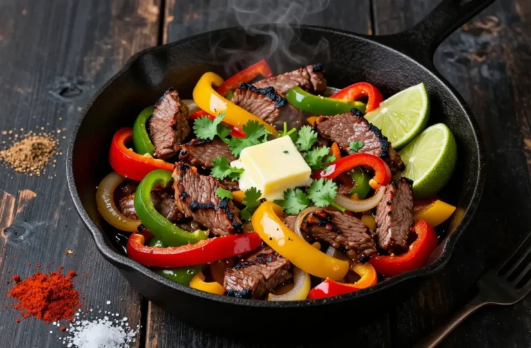 Sizzle Up Keto Mexican Beef & Pepper Stir-Fry Tonight