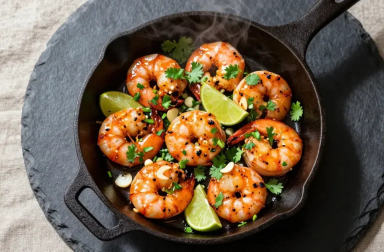 Keto Cilantro Lime Shrimp Skillet Weeknight Wonder