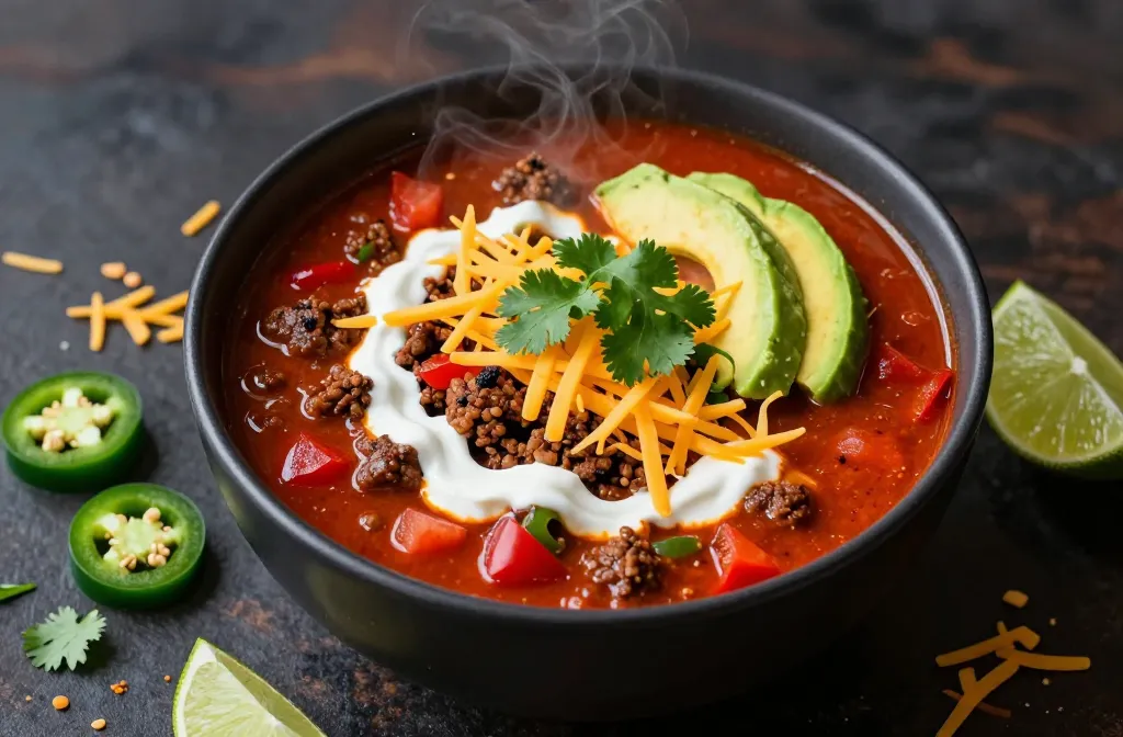 Keto Mexican Beef Taco Soup That Actually Slaps