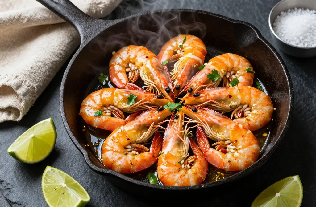 Keto Garlic Lime Shrimp Skillet in 20 Minutes Flat