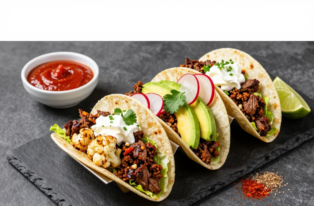 Crave-Worthy Keto Spicy Beef & Cauliflower Tacos Tonight