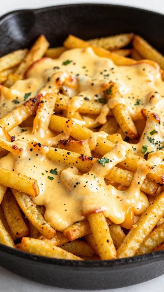 closeup of keto cheesy taco zoodle skillet in cast-iron