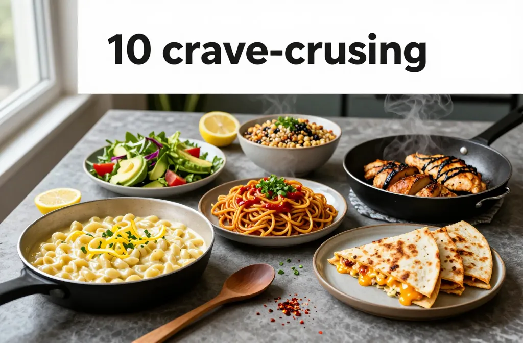 Crave Crushers 10 Meals That Calm Cravings in Under 30 Minutes