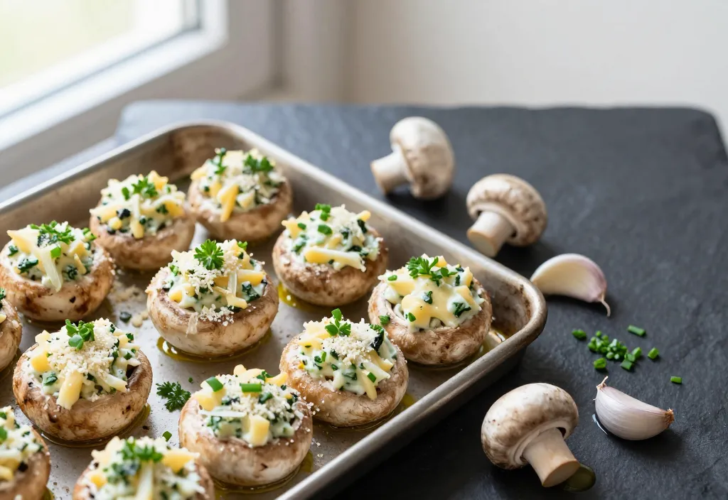 Irresistible 10 Low Carb Stuffed Mushroom Recipes for Easy Appetizers