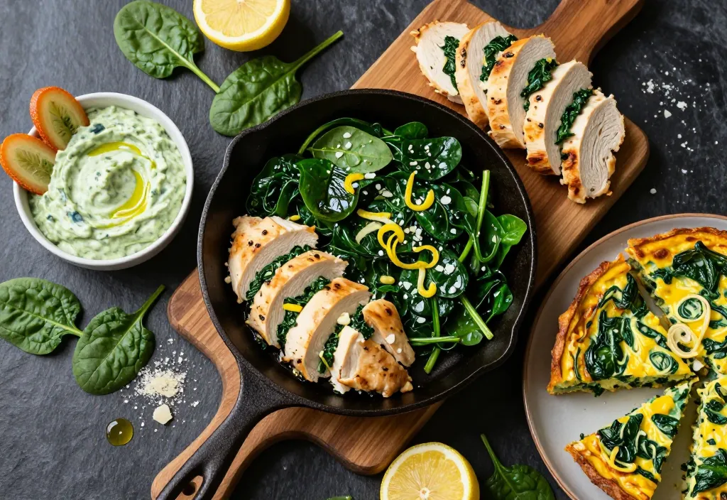 Craveable 11 Low Carb Spinach Recipes for Nutrient-Dense Meals