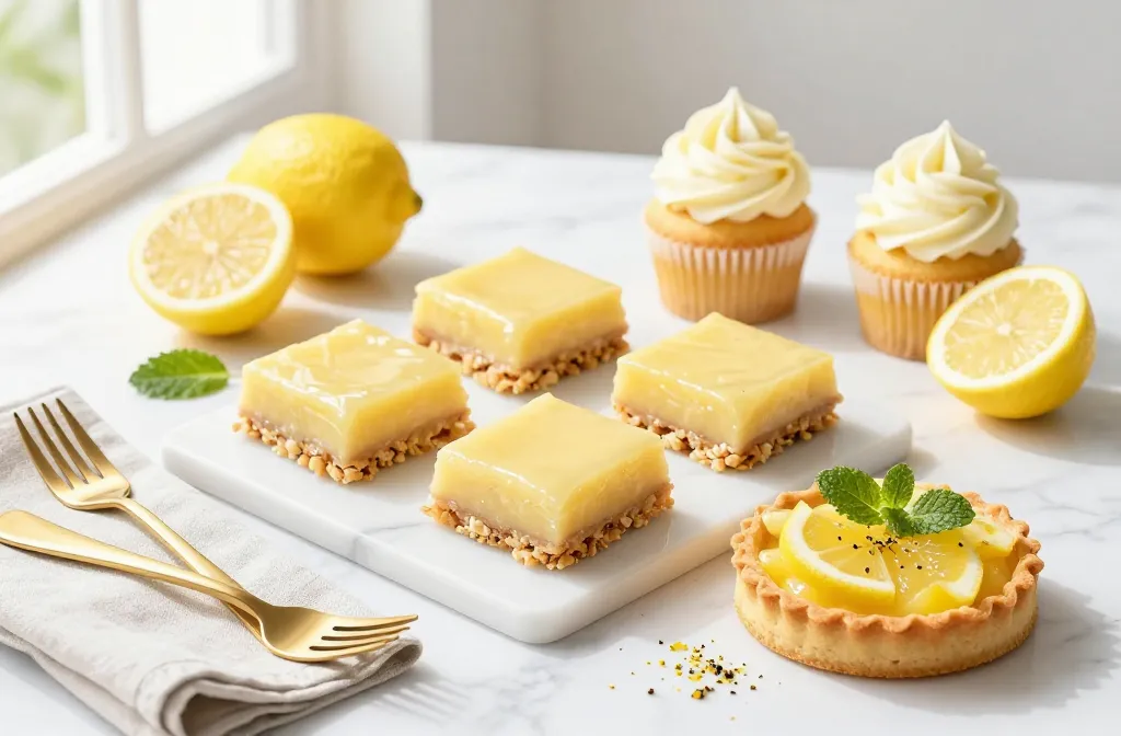 10 Easy Vegan Lemon Desserts That Taste Like Sunshine