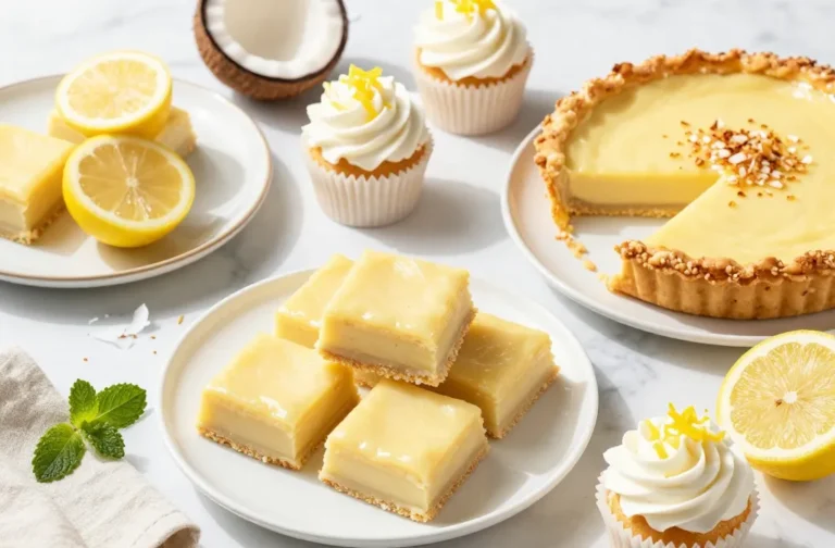 13 Vegan Lemon Coconut Desserts That Taste Like Sunshine