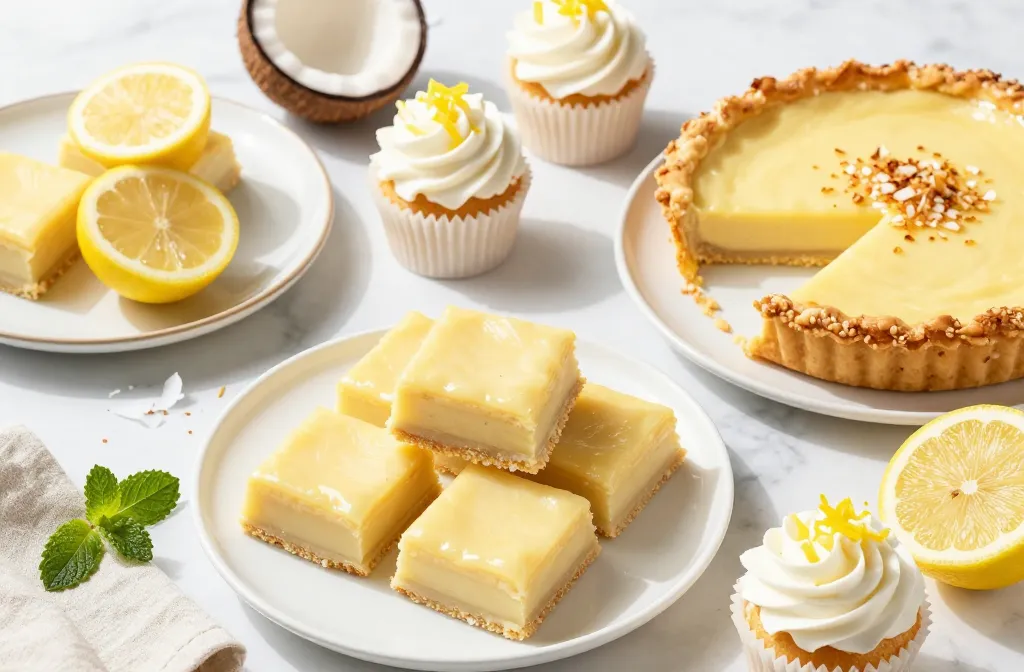 13 Vegan Lemon Coconut Desserts That Taste Like Sunshine