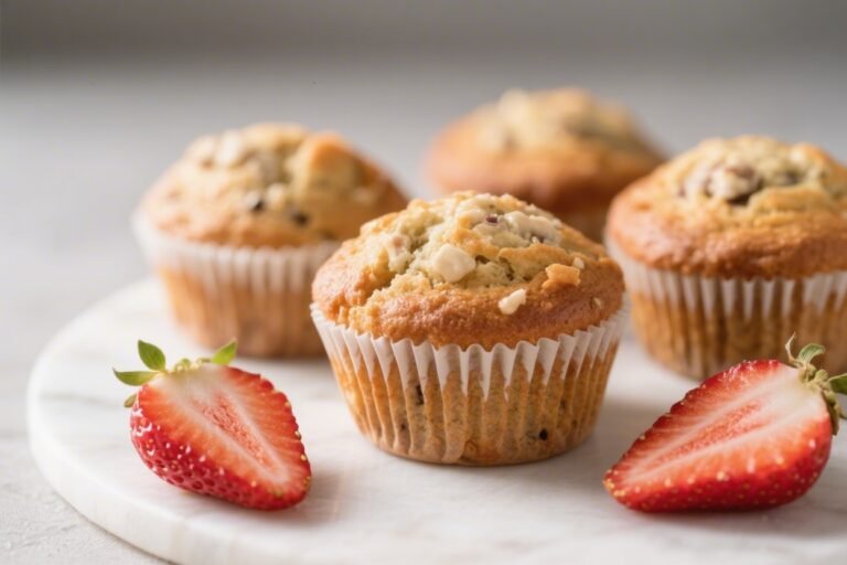 Strawberry Protein Muffins – Easy, Flavorful, and Satisfying