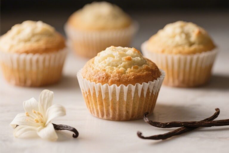 Vanilla Protein Muffins – Soft, Satisfying, and Easy to Make
