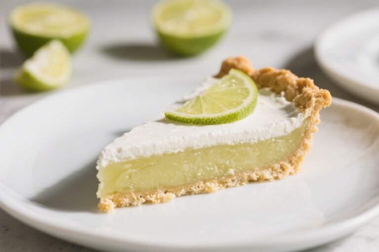 Healthy Key Lime Pie – Bright, Creamy, and Better for You