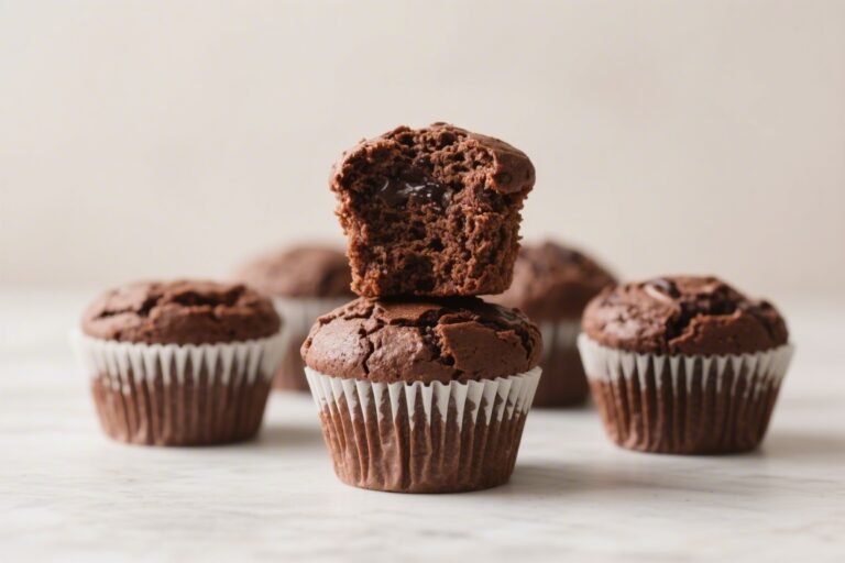 Chocolate Protein Muffins – Easy, Moist, and Satisfying