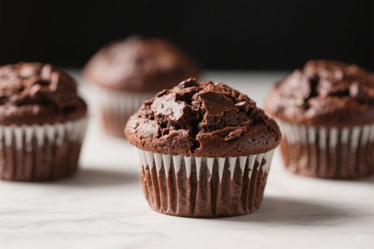 Double Chocolate Protein Muffins – Rich, Satisfying, and Easy to Make