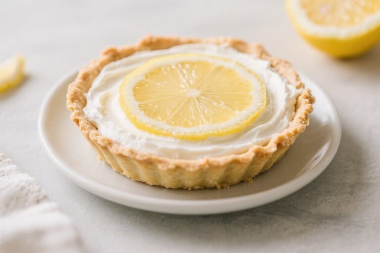 Low-Carb Lemon Cream Pie – Bright, Creamy, and Satisfying