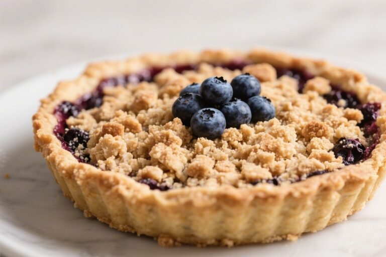 Keto Blueberry Crumble Pie – A Cozy, Low-Carb Dessert You’ll Love