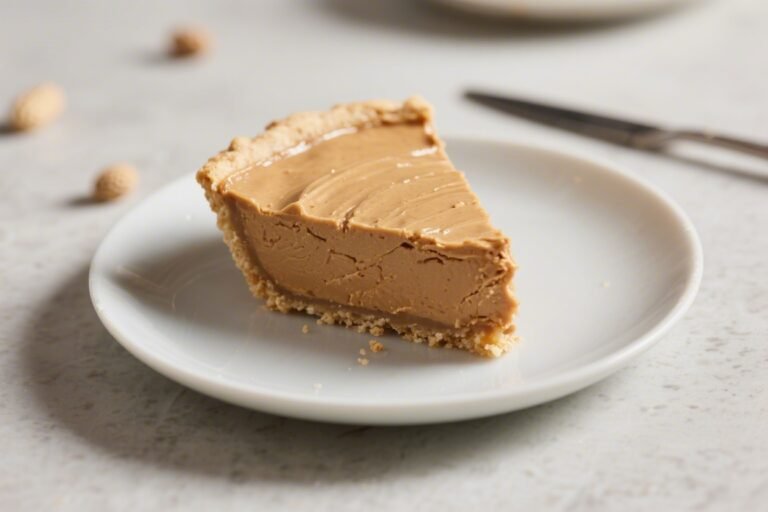 Low-Carb Peanut Butter Pie – Creamy, Simple, and Satisfying