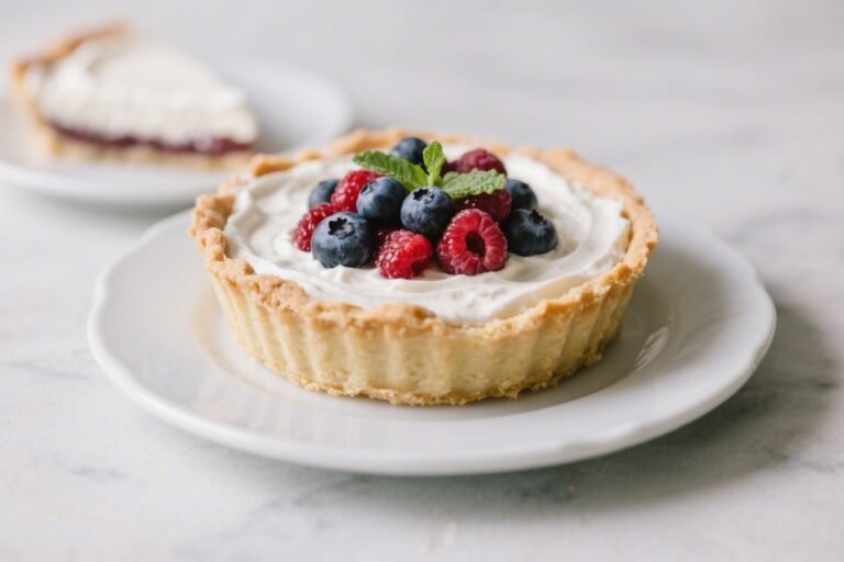Keto Berry Cream Pie – A Light, Low-Carb Dessert You’ll Love