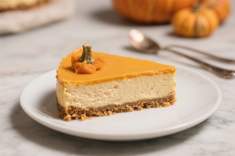 Keto Pumpkin Cheesecake – Creamy, Cozy, and Low-Carb