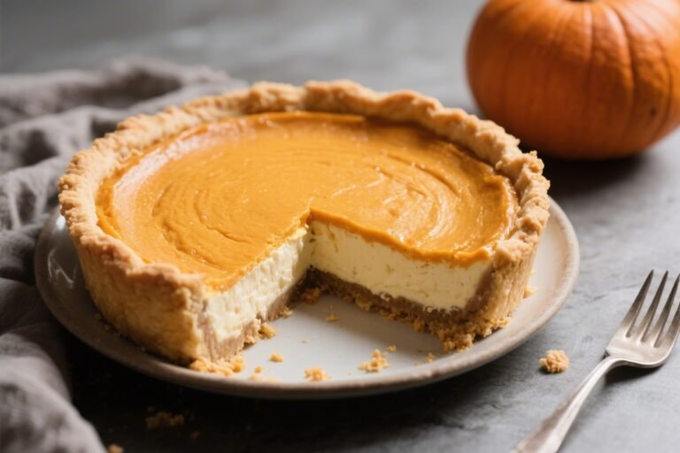 Keto Pumpkin Cheesecake Pie – Creamy, Cozy, and Low-Carb